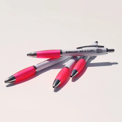  Contour Digital Ballpen Pink Barrel Holmescarr Ark & Crafts