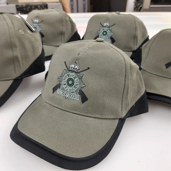 Embroidered caps for teams and clubs